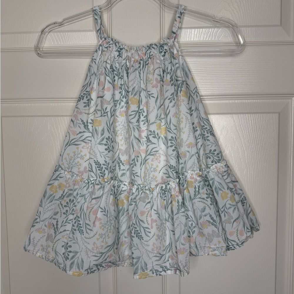Rachel Zoe Girls Toddler Size 2T Dress Bundle Pink Swiss Dot Floral Cotton - Picture 5 of 12